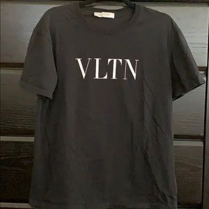 Valentino VLTN BLACK T Shirt Small